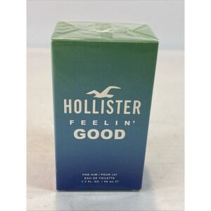 Hollister Feelin' Good for Him Eau de Toilette 1.7oz Brand New